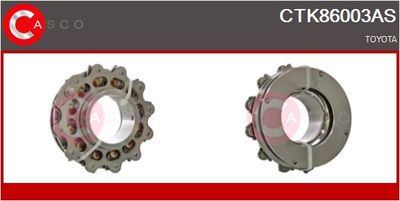 CASCO CTK86003AS Турбина для TOYOTA COROLLA седан (_E15_) 2.0 D-4D (ADE150) CASCO CTK86003AS Турбина для TOYOTA COROLLA седан (_E15_) 2.0 D-4D (ADE150)