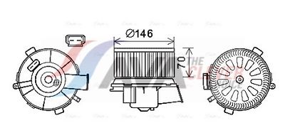 вентилатор вътрешно пространство AVA Clever Choice CN8304