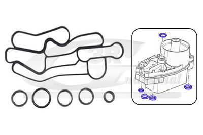 SET GARNITURI RADIATOR ULEI