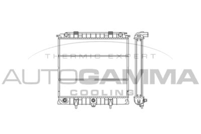 Радиатор, охлаждение двигателя AUTOGAMMA 103269 для LAND ROVER RANGE ROVER