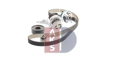 WASSERPUMPE + ZAHNRIEMENSATZ AKS DASIS 570330N 7