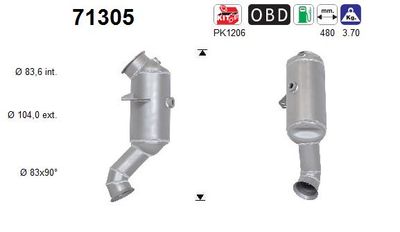 Katalizator AS 71305
