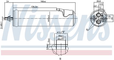 USCATOR AER CONDITIONAT NISSENS 95565 4