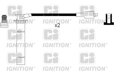 Комплект проводов зажигания QUINTON HAZELL XC998 для ROVER 45
