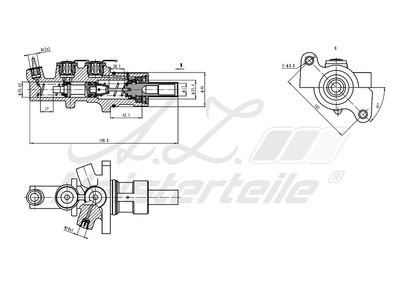 Спирачна помпа A.Z. Meisterteile AZMT-44-110-1075