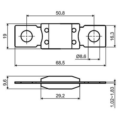 Pojistka TESLA FG00.250.001