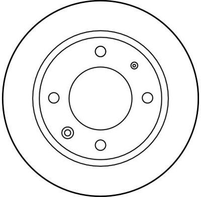 BREMSSCHEIBE TRW DF1117 1