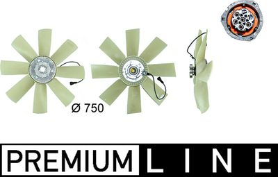 MAHLE Koelventilatorwiel BEHR *** PREMIUM LINE *** (CFF 441 000P)