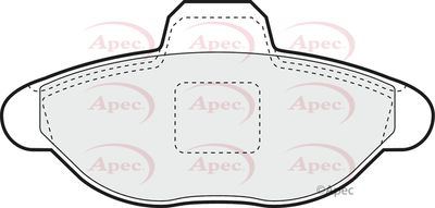 Brake Pad Set APEC PAD1035