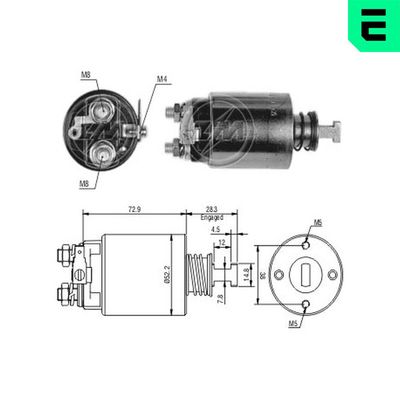 SOLENOID ELECTROMOTOR
