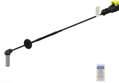 ABS-sensor Achter Links (hoekig, 2850mm, 2pin)