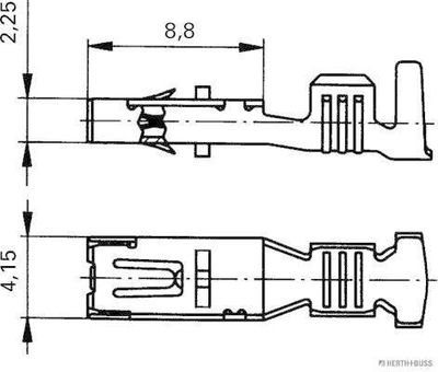 Lem spony HERTH+BUSS ELPARTS 50253237
