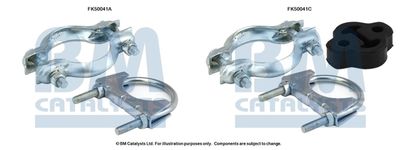 Монтажен комплект, изпускателна тръба BM Catalysts FK50041
