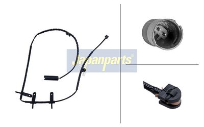 предупредителен контактен сензор, износване на накладките JAPANPARTS BPW-090