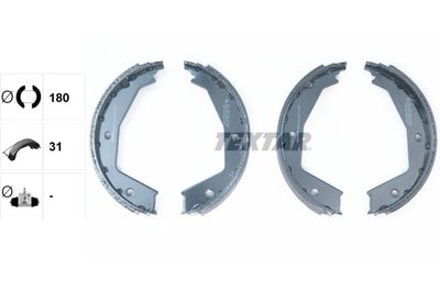 Brake Shoe Set, parking brake 91054700