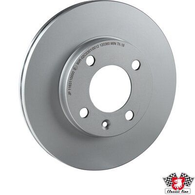 Tarcza hamulcowa JP GROUP 1163110000