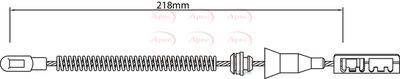 APEC Cable Pull, parking brake CAB1472
