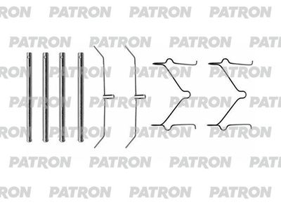 Комплектующие, колодки дискового тормоза PATRON PSRK1218 для TOYOTA HILUX