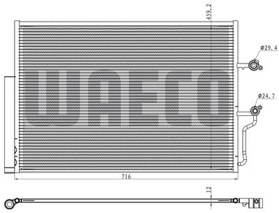 KONDENSATOR KLIMAANLAGE WAECO 8880400638
