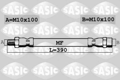 Brzdová hadice SASIC SBH6388