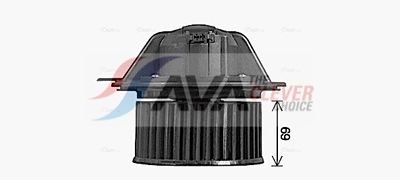 VENTILATOR HABITACLU AVA Clever Choice BW8454 1