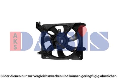 AKS DASIS 568088N Вентилятор системы охлаждения двигателя  для KIA SPORTAGE (Киа Спортаге)