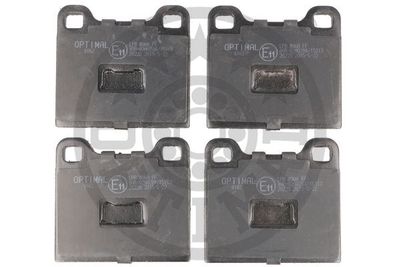 Комплект тормозных колодок, дисковый тормоз OPTIMAL BP-09162 для AUDI 50