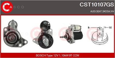 STARTER CASCO CST10107GS