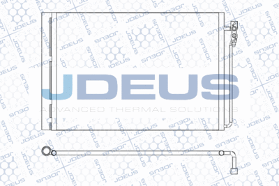 JDEUS M-7020430 Радиатор кондиционера  для LAND ROVER RANGE ROVER III (L322) 4.4 4x4
