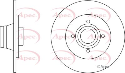 Brake Disc APEC DSK2826