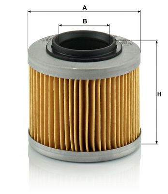 FILTRU ULEI MANN-FILTER MH651 1