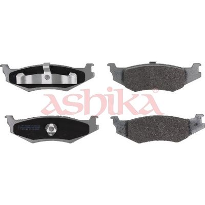 комплект спирачно феродо, дискови спирачки ASHIKA 50-09-9003
