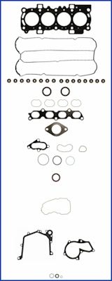 Комплект прокладок, двигатель WILMINK GROUP WG1165773 для FORD FIESTA