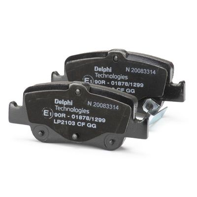 BREMSBELAGSATZ SCHEIBENBREMSE DELPHI LP2103 4