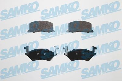 Комплект тормозных колодок, дисковый тормоз SAMKO 5SP560 для TOYOTA STARLET