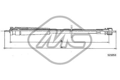 Linka tachografu METALCAUCHO 82742