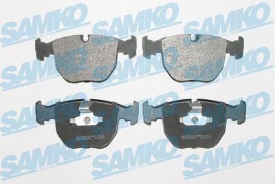 Комплект тормозных колодок, дисковый тормоз SAMKO 5SP771 для ALPINA B10