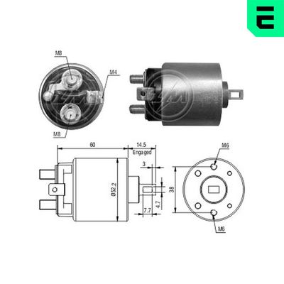 SOLENOID ELECTROMOTOR