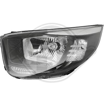 Основная фара DIEDERICHS 6508081 для KIA PICANTO