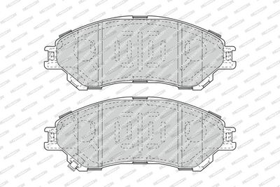 SET PLACUTE FRANA FRANA DISC FERODO FDB4884 1