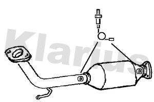 Katalizator KLARIUS 18160PRAG00