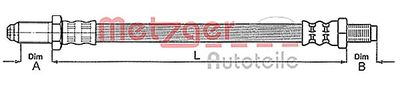METZGER 4112219 Главный цилиндр сцепления  для ALFA ROMEO GTV (Альфа-ромео Гтв)