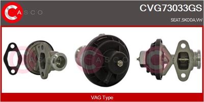 AGR-Ventil CASCO CVG73033GS
