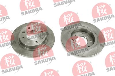SAKURA 605-03-8820 Тормозные диски SAKURA 