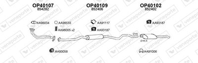 SISTEM DE ESAPAMENT VENEPORTE 400125
