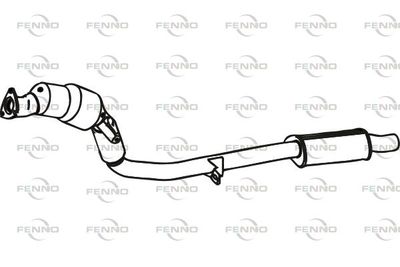 FENNO P9491CAT Катализатор  для AUDI A6 C6 Avant (4F5) 2.4