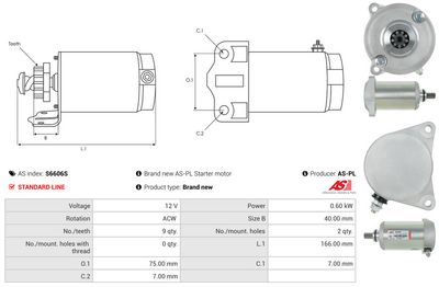 STARTER AS-PL S6606S 4