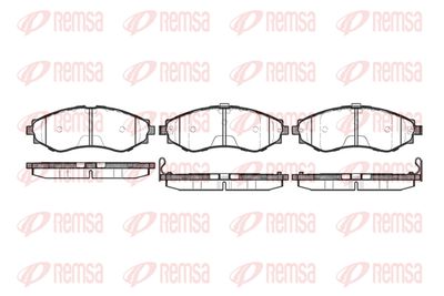 Комплект тормозных колодок, дисковый тормоз REMSA 0645.32 для DAEWOO TOSCA