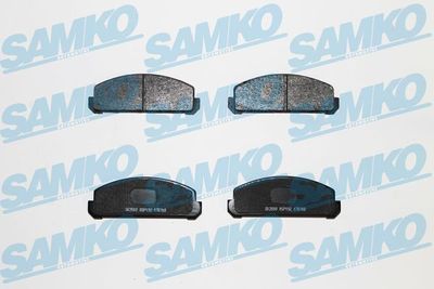 SAMKO 5SP192 Тормозные колодки и сигнализаторы  для MAZDA 323 I (FA) 1.3