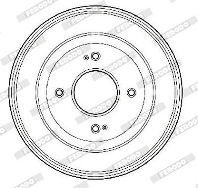 TAMBUR FRANA FERODO FDR329061 2